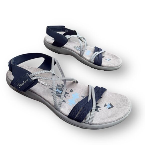 Skechers Shoes - Skechers Reggae Slim It Takes Two Sandals Women's Size 11